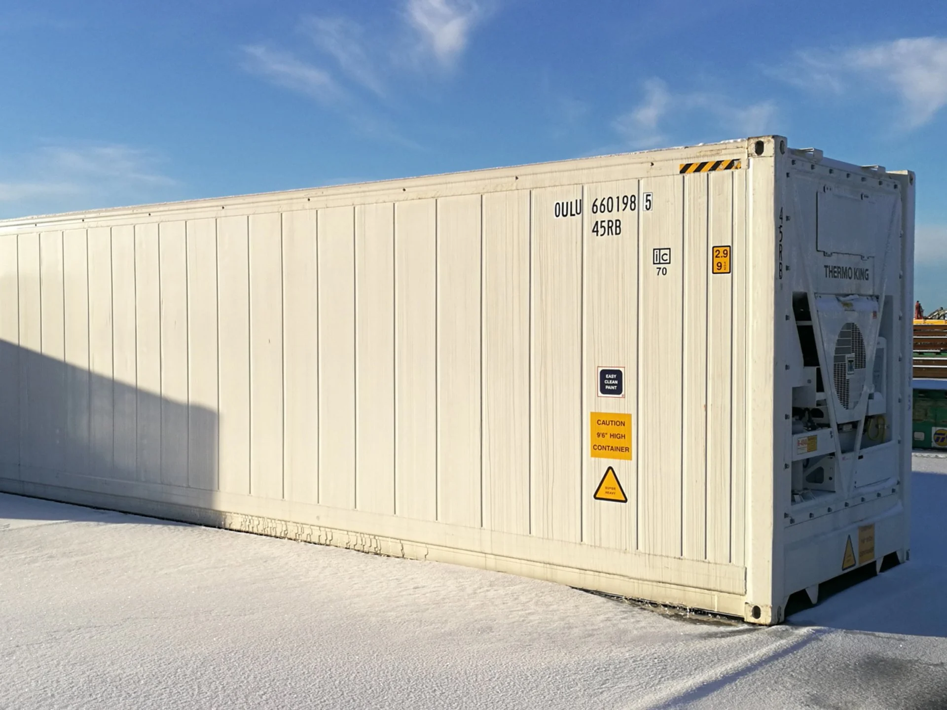 Buy a Used 40ft Reefer Container in Minsk for $7,000